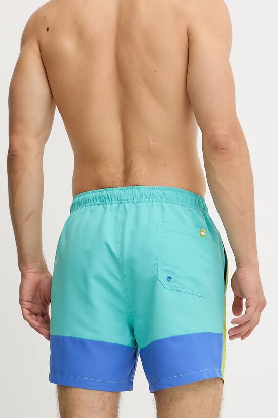 United Colors of Benetton szorty kąpielowe 5JD06X00U turkusowy SS25