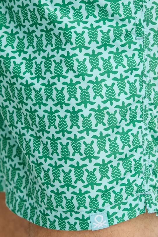 United Colors of Benetton szorty kąpielowe turkusowy 5S486X00W