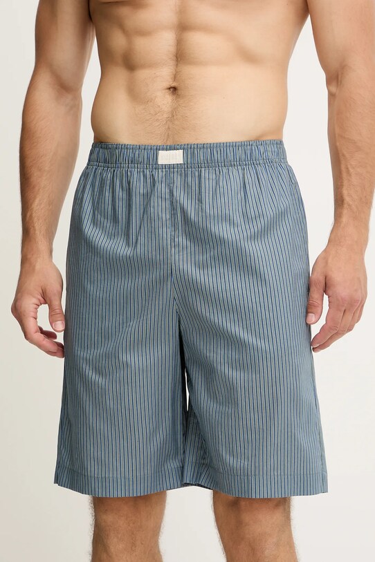 United Colors of Benetton szorty piżamowe bawełniane 4XGJ49006 szary SS25