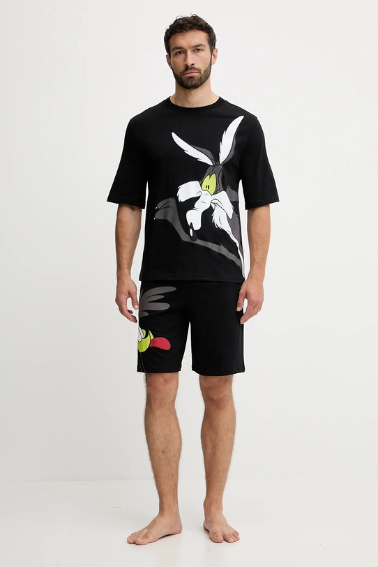 United Colors of Benetton pigiama in lana 30964P02V nero SS25