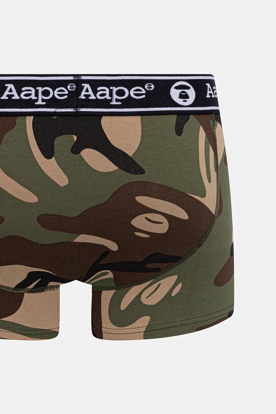 Boxerky AAPE Main AAPUWM5240XXN zelená SS25
