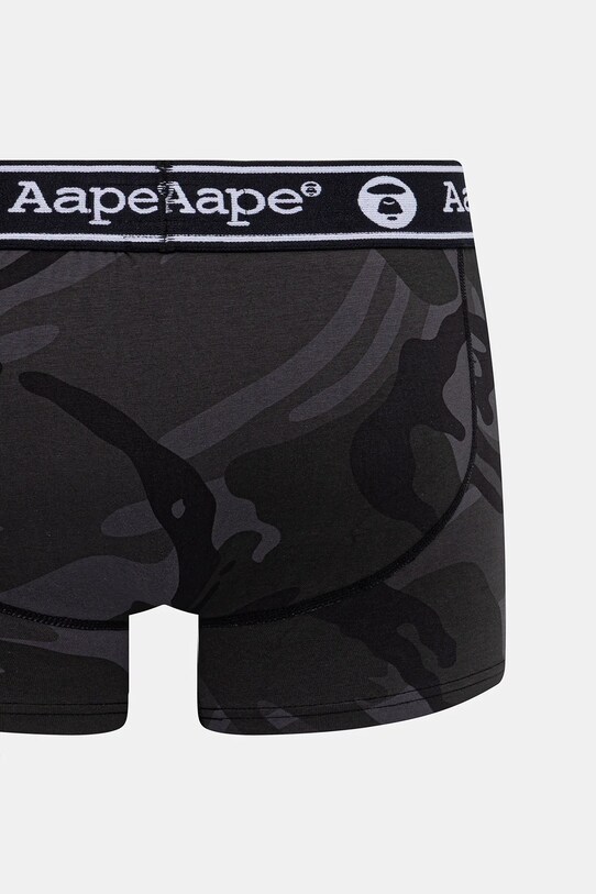 AAPE bokserki Main AAPUWM5240XXN czarny SS25