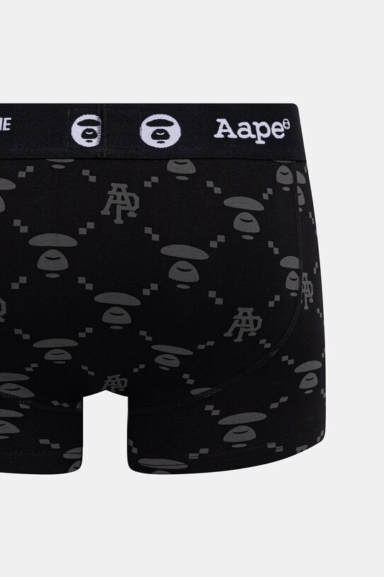 AAPE bokserki Main AAPUWM5297XXN czarny SS25