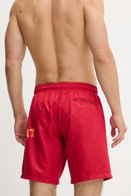 Îmbrăcăminte PLEIN SPORT pantaloni scurți de baie PS25MBL01 rosu