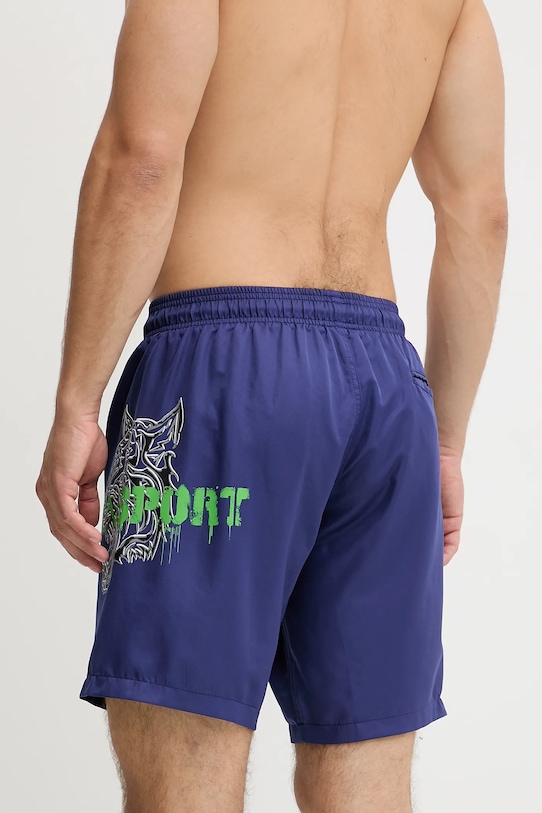 Плувни шорти PLEIN SPORT PS25MBL01 тъмносин SS25