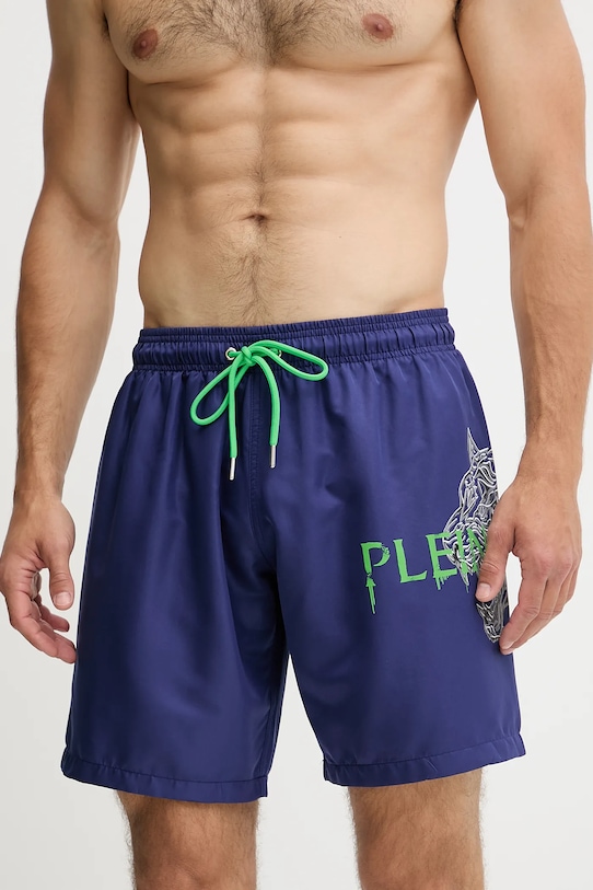 Дрехи Плувни шорти PLEIN SPORT PS25MBL01 тъмносин