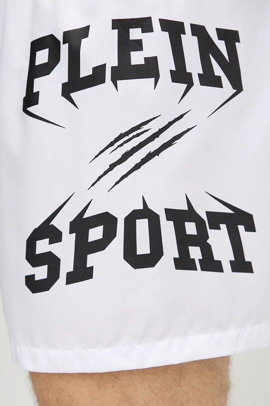 Îmbrăcăminte PLEIN SPORT pantaloni scurți de baie PS25MBM01 alb