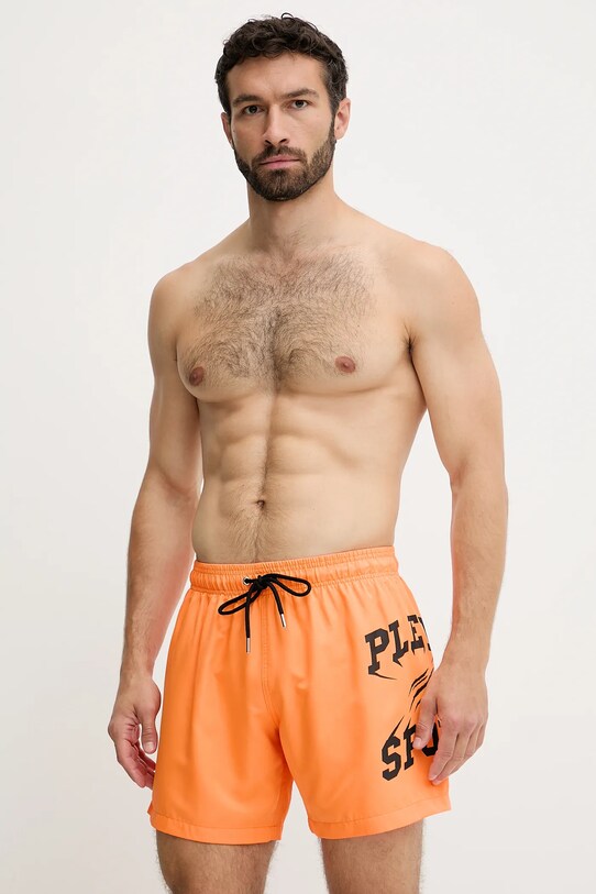 PLEIN SPORT pantaloni scurți de baie portocaliu PS25MBM01