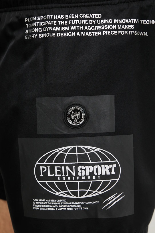 Plavkové šortky PLEIN SPORT černá PS25MBM05