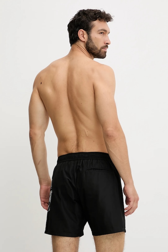 Kratke hlače za kupanje Philipp Plein PM25MBM01 crna SS25