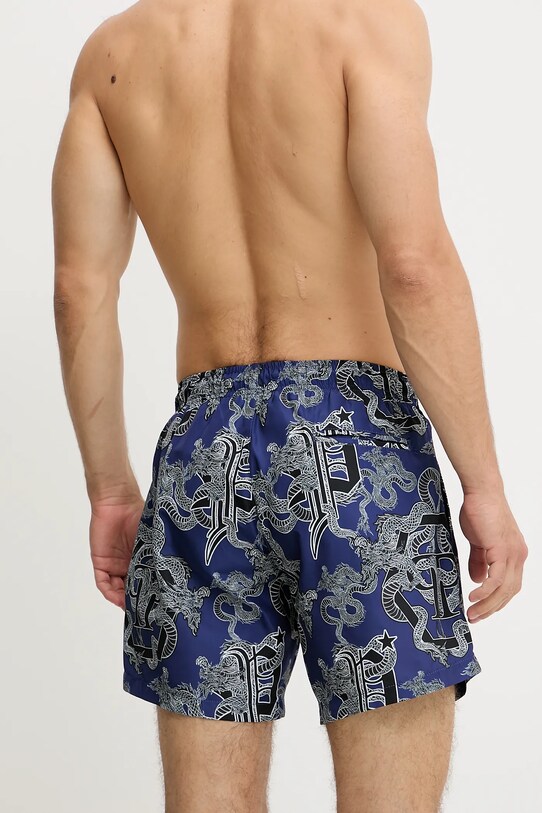 Philipp Plein pantaloni scurți de baie PM25MBM02 bleumarin SS25