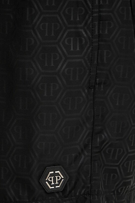 Плувни шорти Philipp Plein черен PM25MBM03
