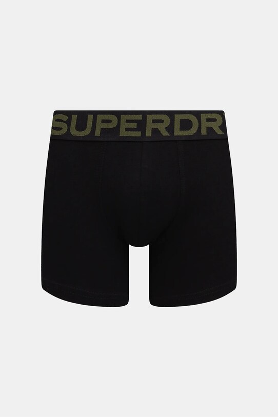 Odzież Superdry bokserki 3-pack M3110452B czarny