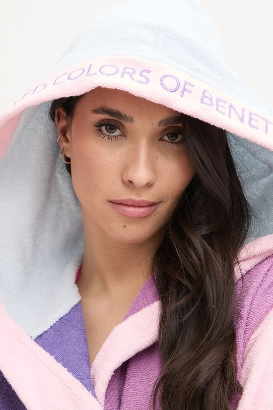 United Colors of Benetton halat de baie din bumbac 6ORD2801L