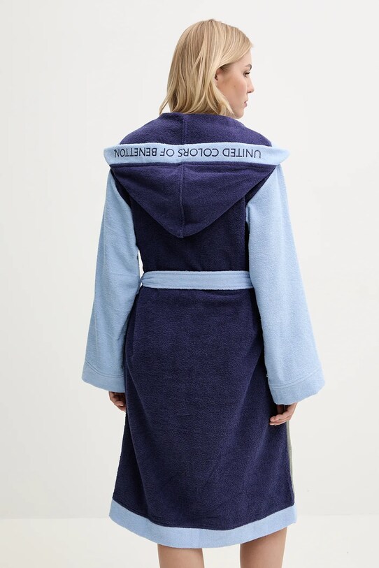 Хлопковый халат United Colors of Benetton 6ORD2801L зелёный
