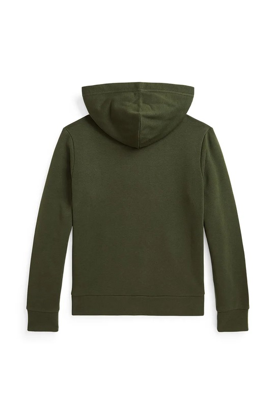 Detská bavlnená mikina Polo Ralph Lauren 323961255001 zelená SS25