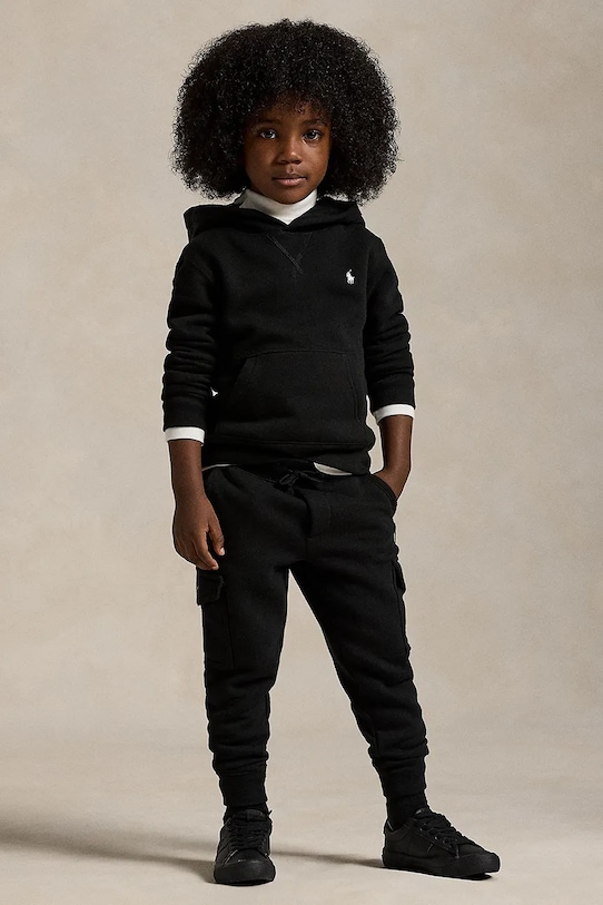 Dječja dukserica Polo Ralph Lauren crna 322749954034