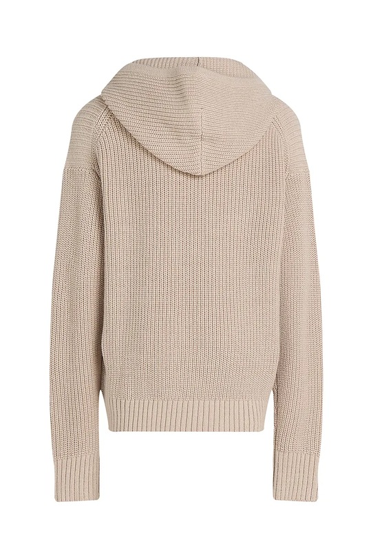 Мальчик Хлопковый свитер Calvin Klein Jeans IB0IB02413.116.PPYA бежевый