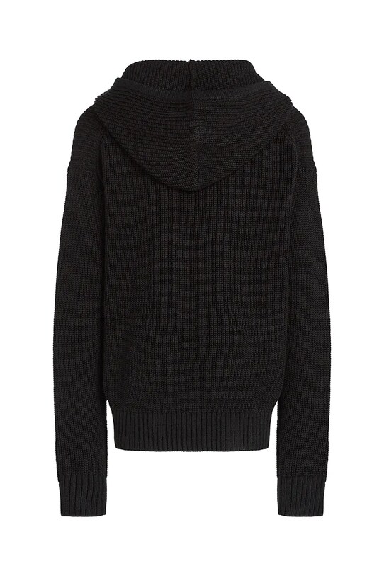 Chłopiec Calvin Klein Jeans sweter bawełniany IB0IB02413.116.PPYA czarny
