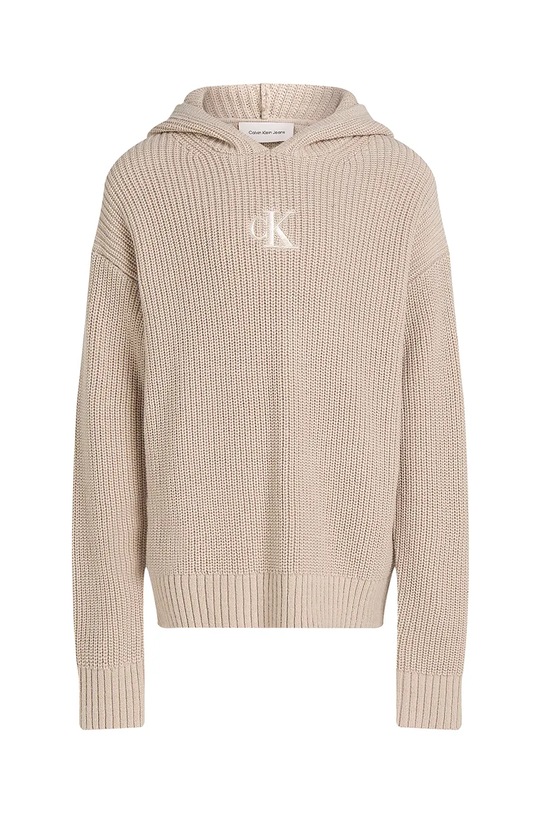 Calvin Klein Jeans pulover copii 0 IB0IB02413.128.176.PPYA bej SS25