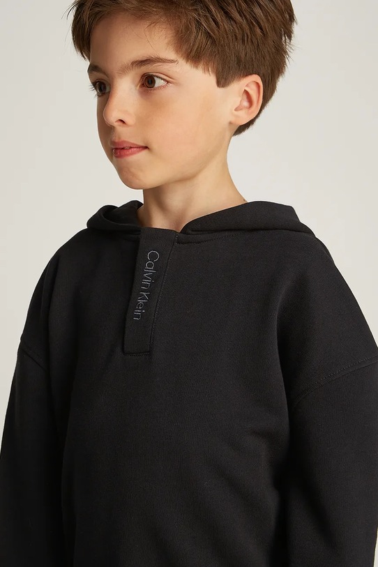 Detská mikina Calvin Klein Jeans 0 IB0IB02377.116.PPYA čierna