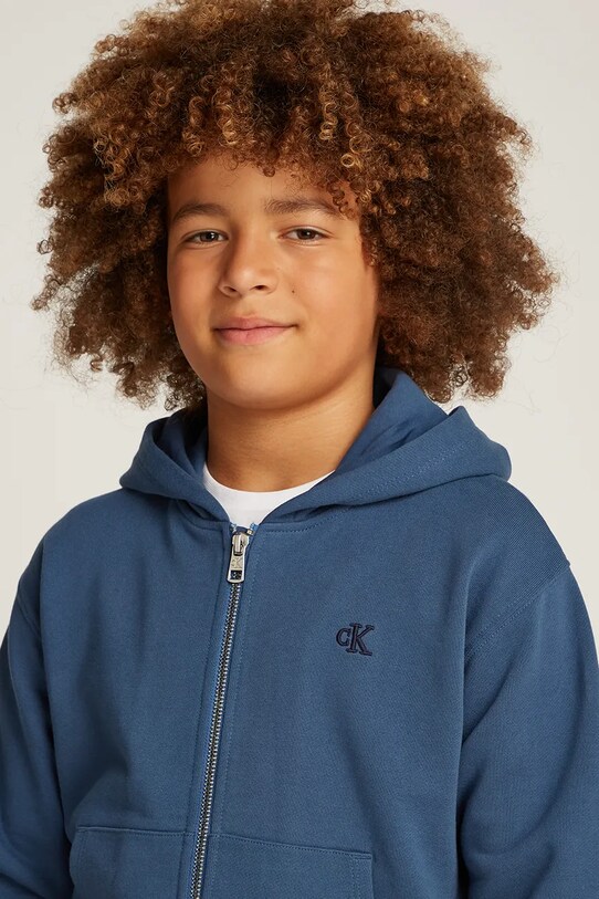 Calvin Klein Jeans gyerek felső IB0IB02379.116.PPYA sötétkék