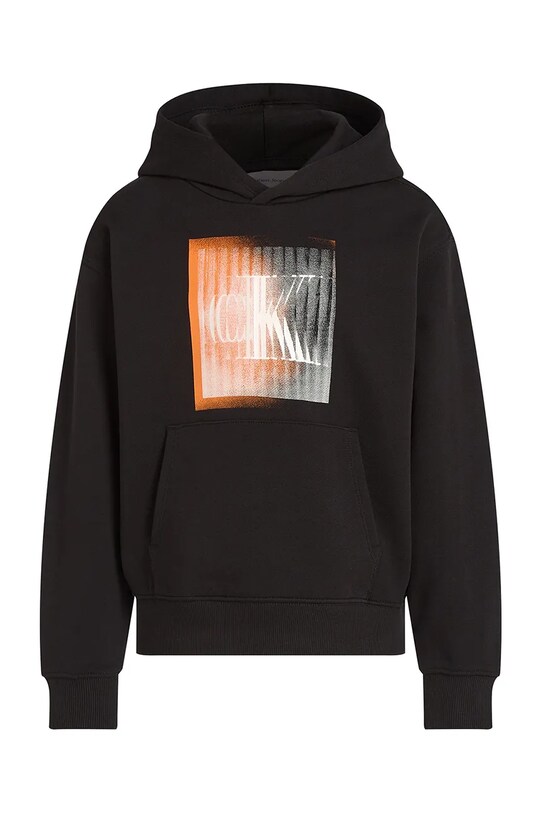 Detská bavlnená mikina Calvin Klein Jeans 0 IB0IB02380.128.176.PPYA čierna SS25