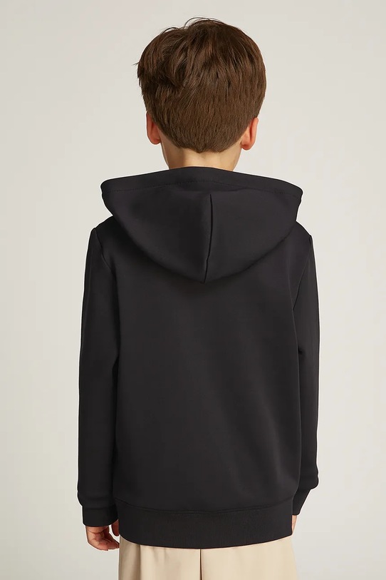 Detská mikina Calvin Klein Jeans čierna IB0IB02420.PPYA