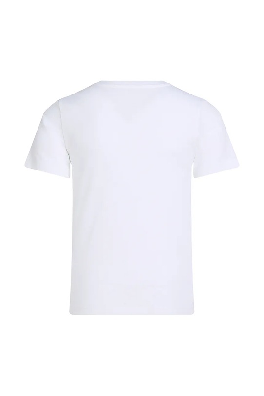 Chłopiec Calvin Klein Jeans t-shirt bawełniany dziecięcy IB0IB02351.128.176.PPYA biały