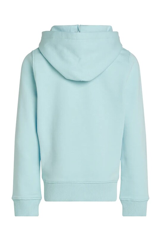 Chlapec Detská bavlnená mikina Calvin Klein Jeans IU0IU00266.116.PPYA modrá