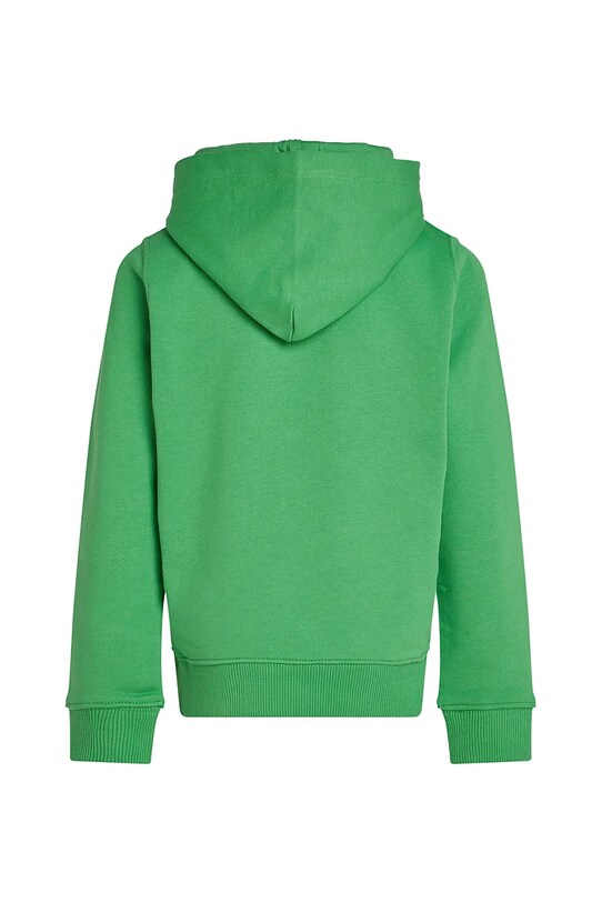 Мальчик Детская хлопковая кофта Calvin Klein Jeans 0 IU0IU00266.128.176.PPYA зелёный