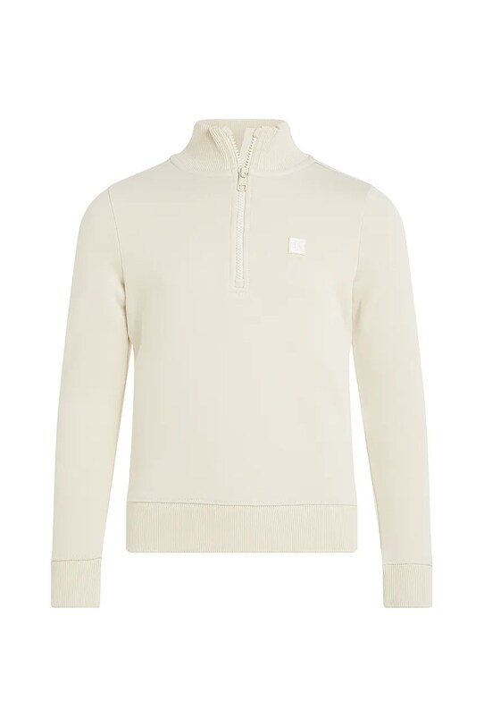 Детская кофта Calvin Klein Jeans 0 с эластаном бежевый IU0IU00616.PPYA