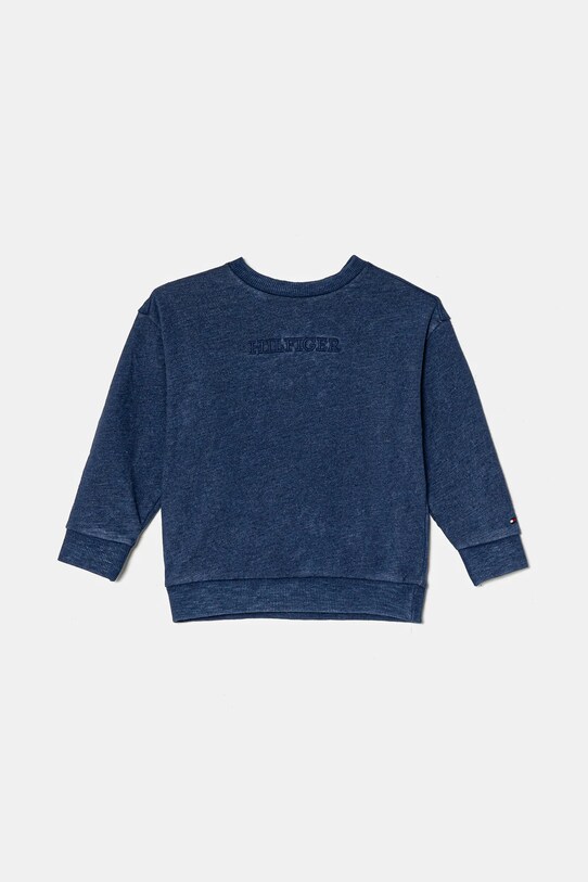 Tommy Hilfiger bluza dziecięca bez kaptura niebieski KB0KB09311.98.122.PPYA