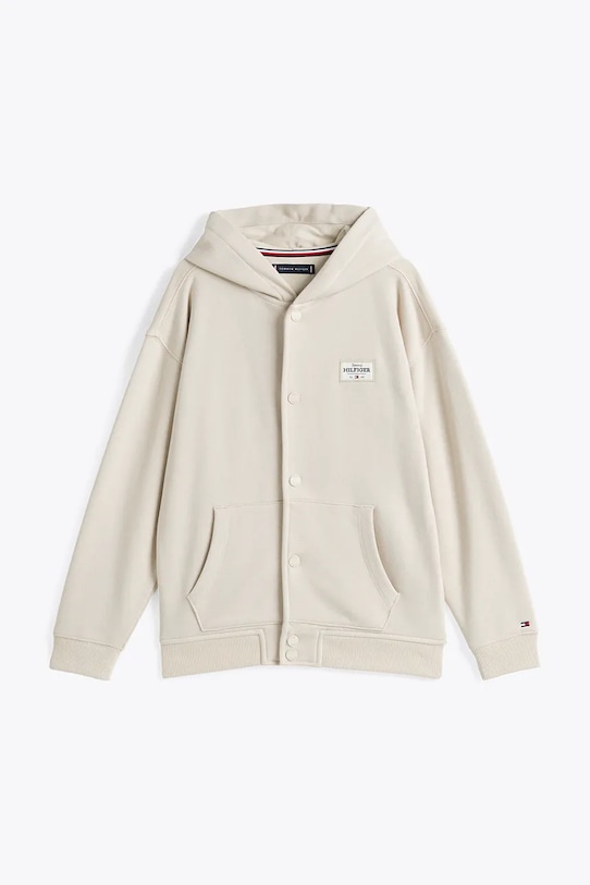 Tommy Hilfiger bluză copii KB0KB09314.128.176.PPYA bej SS25