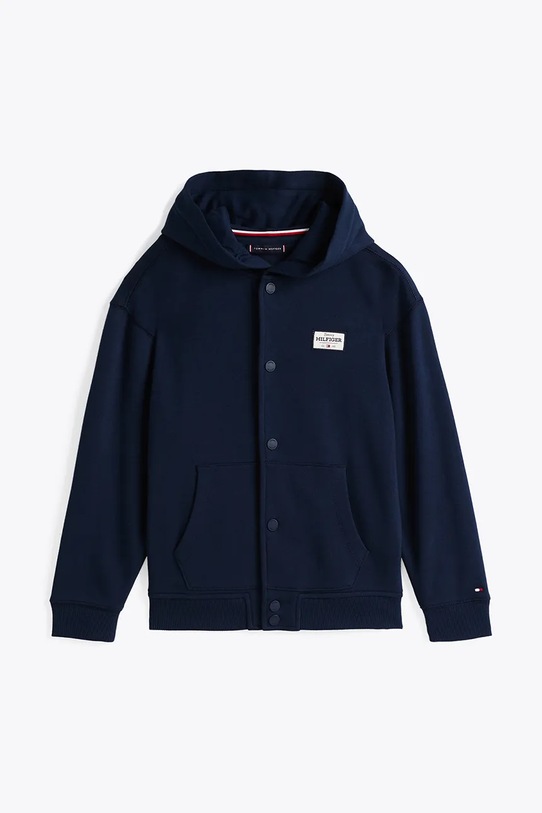 Dječja dukserica Tommy Hilfiger KB0KB09314.128.176.PPYA crna SS25