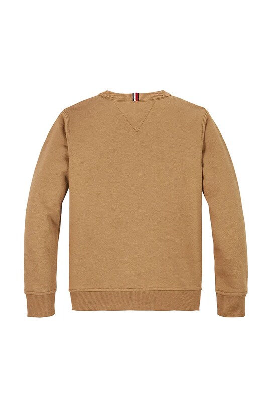 Chłopiec Tommy Hilfiger bluza dziecięca KB0KB09315.98.122.PPYA brązowy