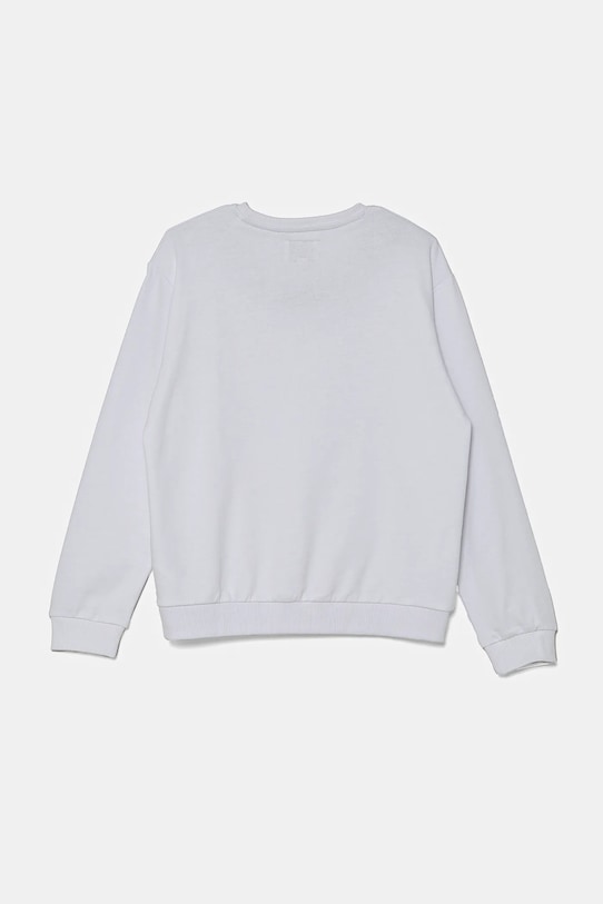 Παιδική βαμβακερή μπλούζα Guess L5RQ06.KAD74.PPYA λευκό SS25