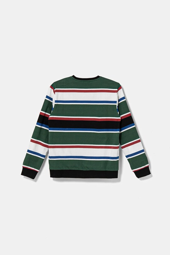 Detská bavlnená mikina Guess L5RQ10.KC334.PPYA zelená SS25