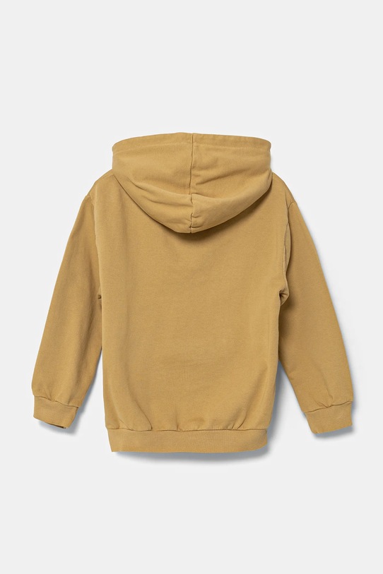 Detská bavlnená mikina Guess L5RQ17.KAD74.PPYA žltá AA00