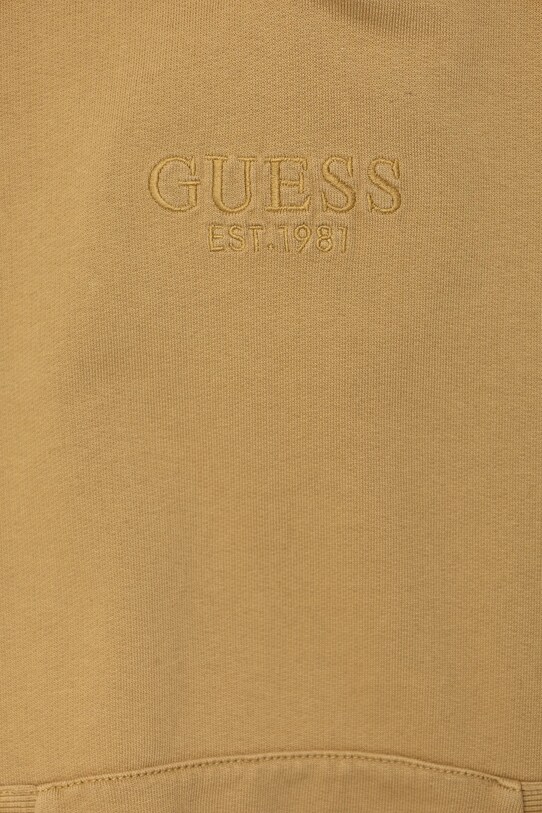 Мальчик Детская хлопковая кофта Guess L5RQ17.KAD74.PPYA жёлтый