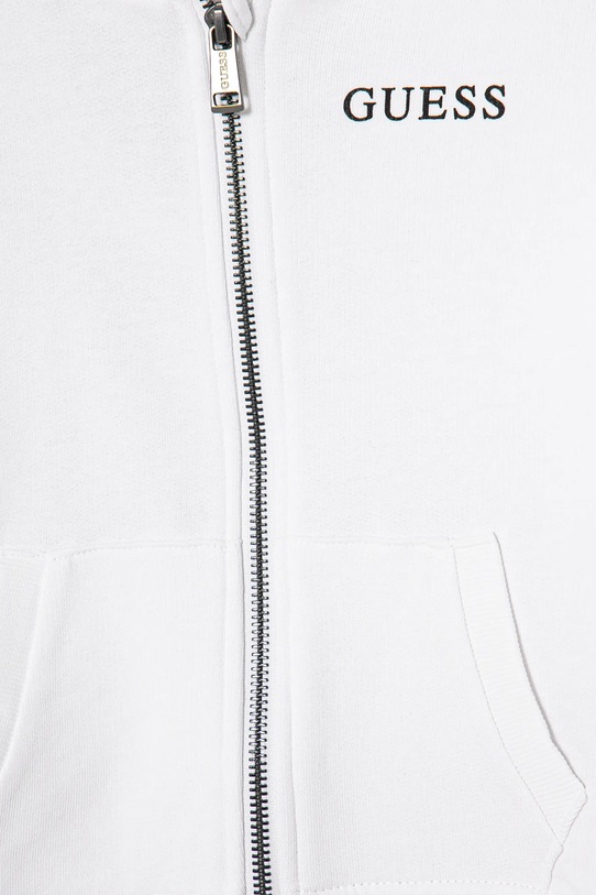 Хлопчик Дитяча бавовняна кофта Guess N3YQ07.KAUG0.PPYA білий