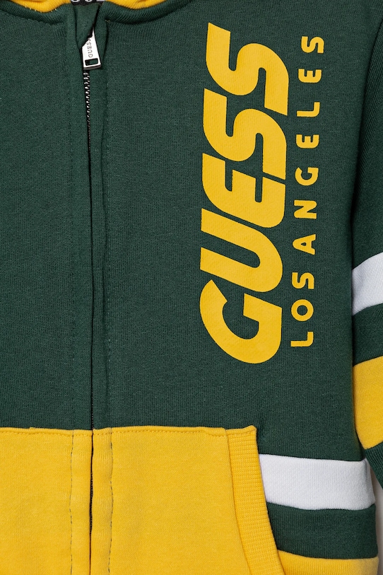 Chłopiec Guess bluza bawełniana dziecięca N5RQ02.KA6R4.PPYA żółty