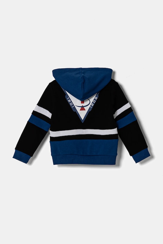 Guess bluza bawełniana dziecięca N5RQ02.KA6R4.PPYA niebieski SS25