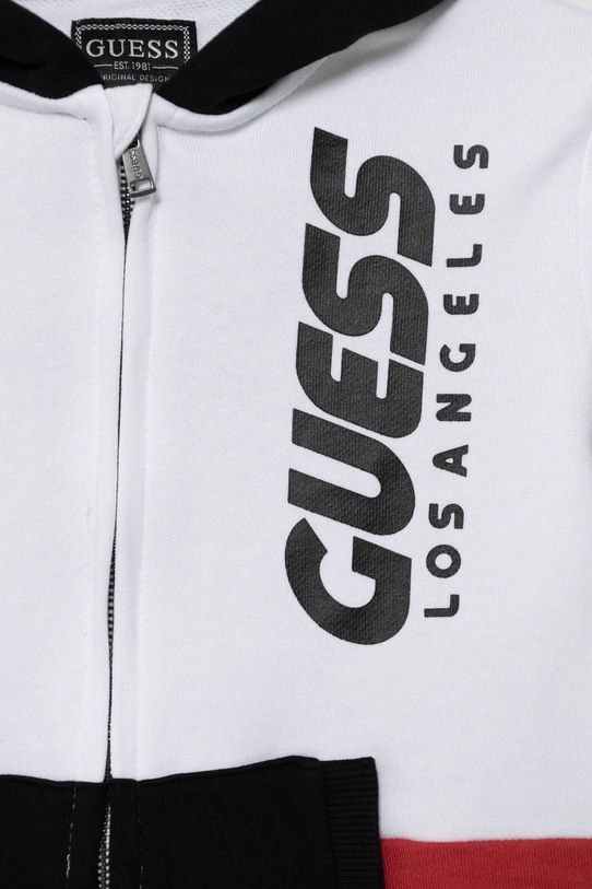 Dječaci Dječja pamučna dukserica Guess N5RQ02.KA6R4.PPYA crna