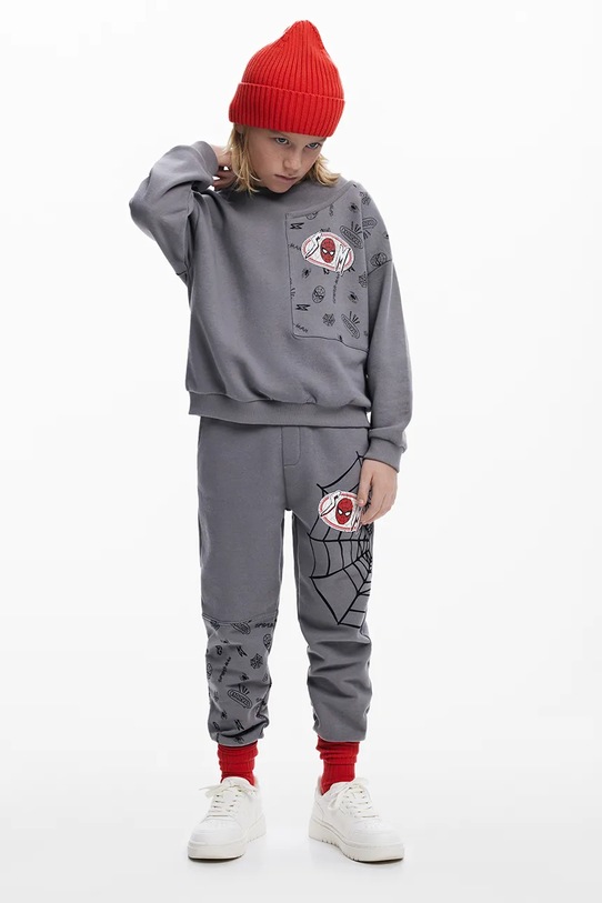 Desigual hanorac de bumbac pentru copii 25SBSK03