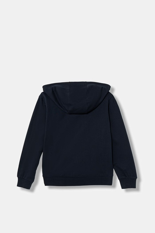 EA7 Emporio Armani bluza bawełniana dziecięca 7B000064.AF10380 granatowy SS26
