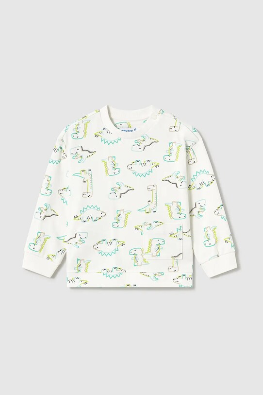 Mayoral bluza copii print bej 1468.3G.Baby.PPYA