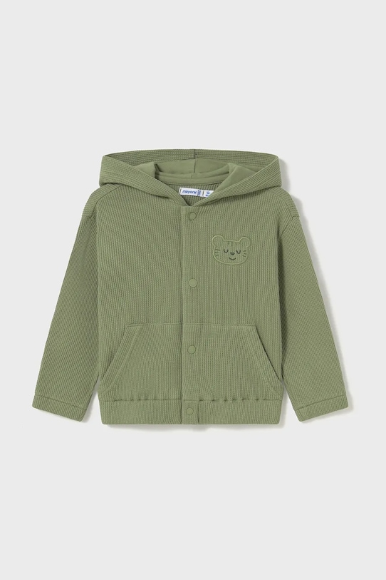 Mayoral hanorac de bumbac pentru copii uni verde 1472.3C.Baby.PPYA