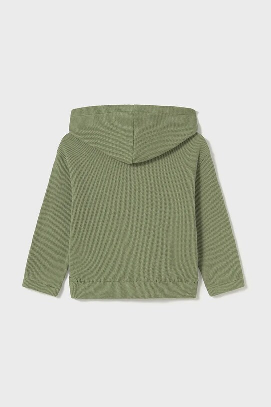 Mayoral bluza bawełniana dziecięca 1472.3C.Baby.PPYA zielony SS25