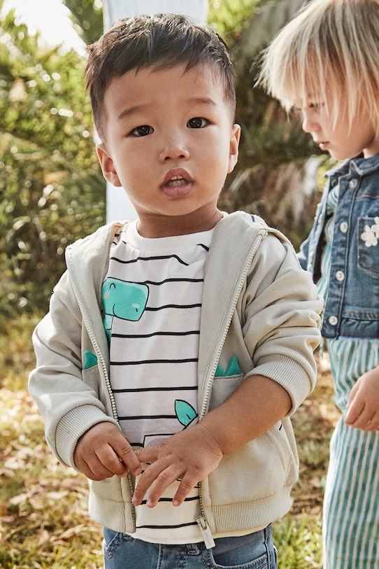 Mayoral bluza copii print gri 1473.3D.Baby.PPYA